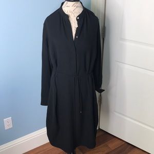 LAUREN Ralph Lauren Black long sleeved dress.